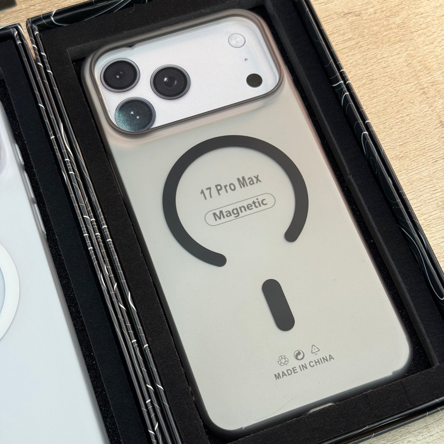iPhone 17 Pro Max Acrylic Clear Case with MagSafe