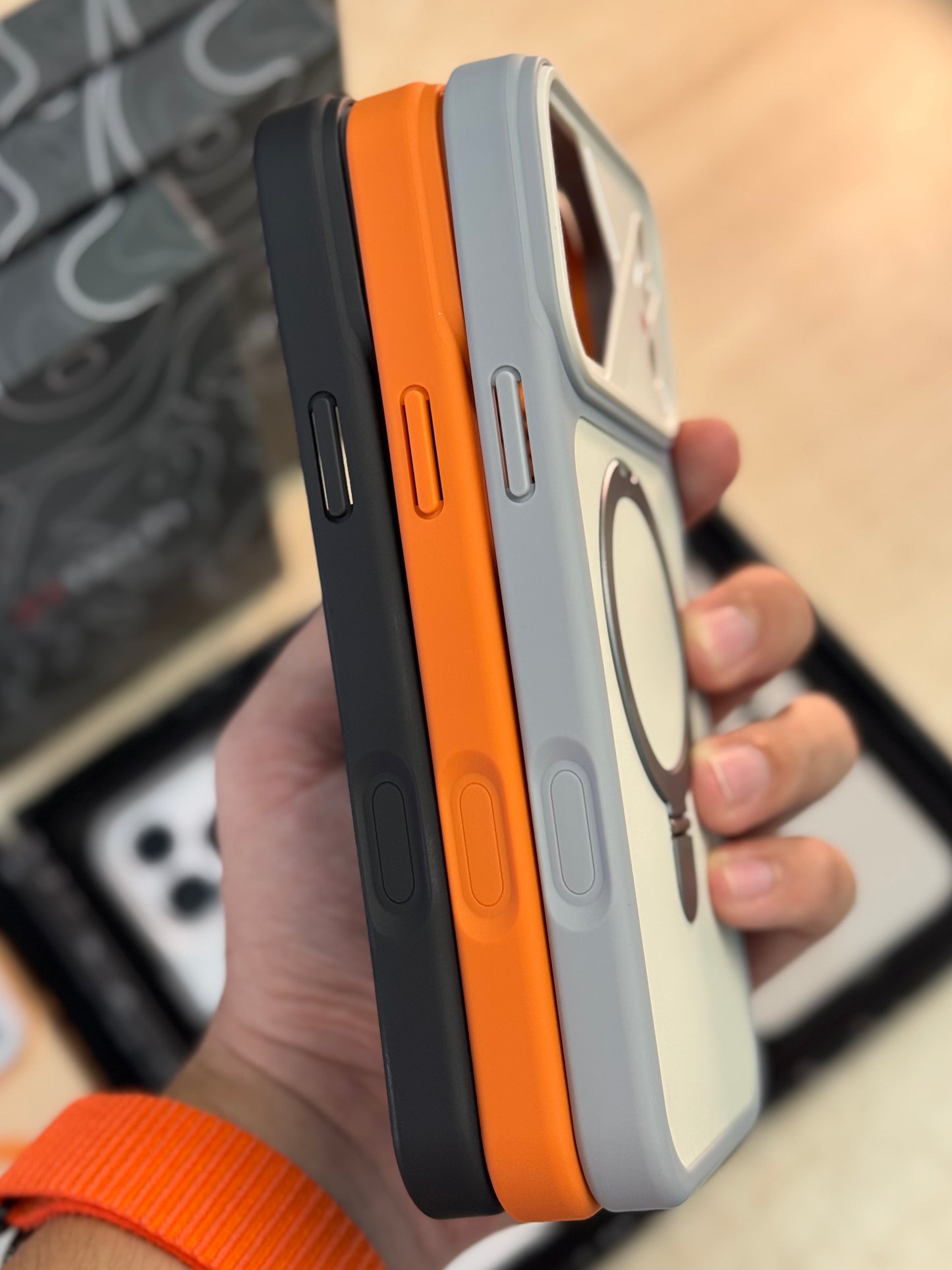 iPhone 17 Pro Max Cyberpunk and Retro-Futuristic Style Case