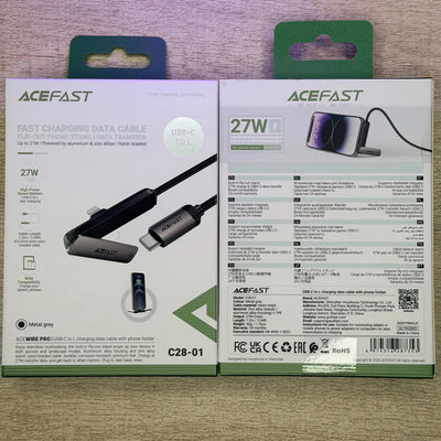ACEFAST Charging Data Cable C28-01 USB-C to Lightning 27w