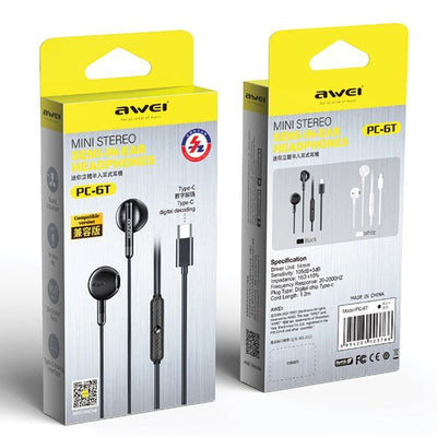 AWEI PC-6T Universal  Wireless EarPhone