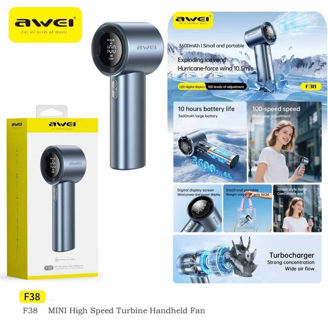 AWEI F38 Handheld Fan