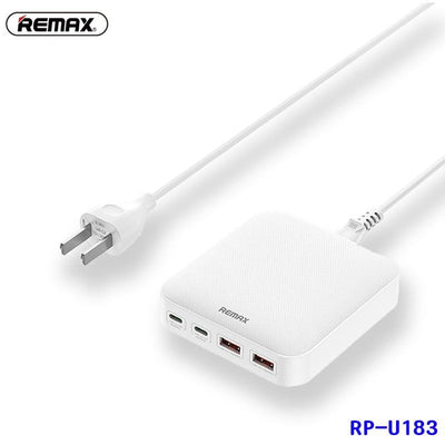 REMAX Dongfeng 65W PD+QC GaN Travel Adapter RP-U183