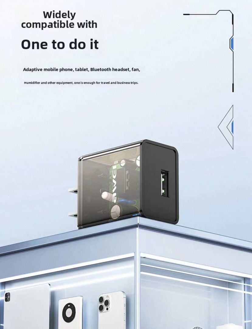 AWEI C11 SMALL POWER ADAPTER 2.4A
