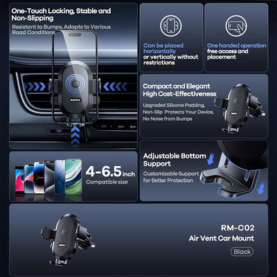 REMAX Air Vent Car Phone Holder RM-C02