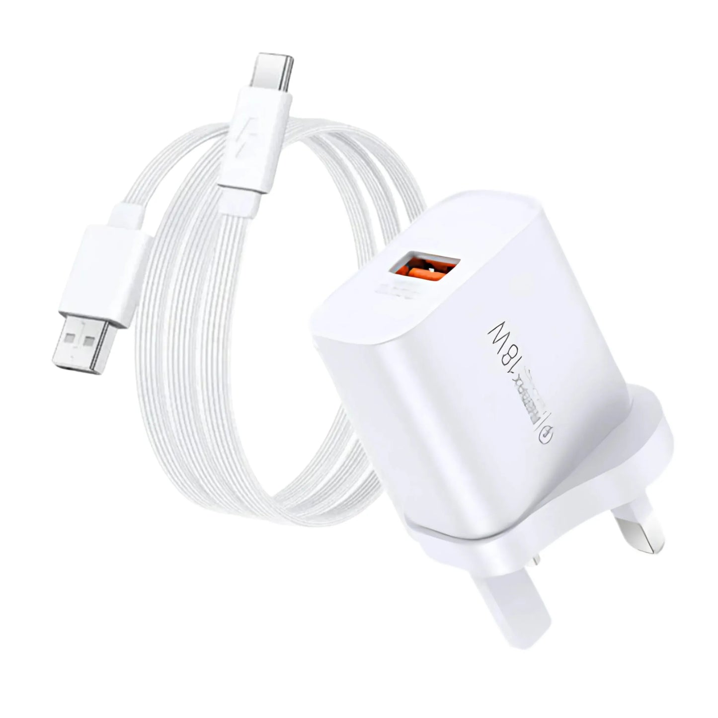 REMAX A-C Compact 18W Wall Charger Set RP-U119