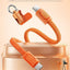 REMAX Musign 65W Zinc Alloy  Lanyard Braided Data Cable   0.3M CB50 (C-C)