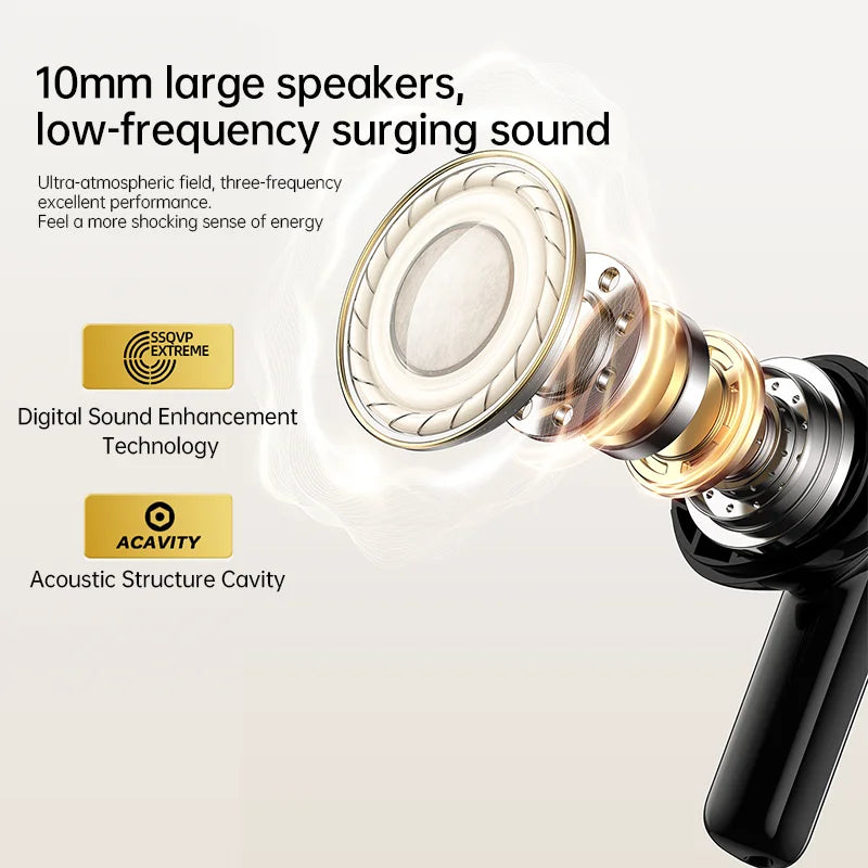 AWEI T88 ANC AI Headphones (AI Translation, ENC Dual Noise Cancellation)
