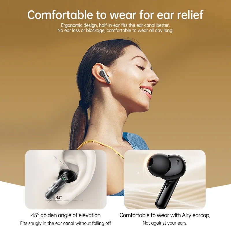 AWEI T88 ANC AI Headphones (AI Translation, ENC Dual Noise Cancellation)