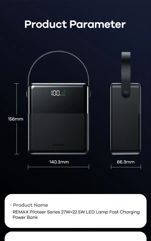 REMAX FP-1 27W+22.5W 100000mAh