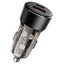 ACEFAST Fast Charge Car Charger B12 60W (1xUSB-C + 1xUSB-A)