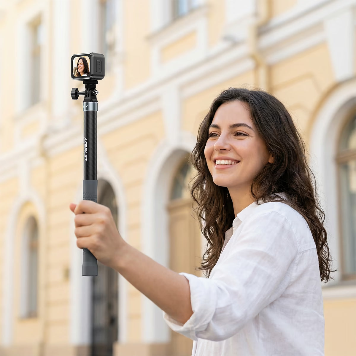 ACEFAST E38 1.2m Carbon Fiber Telescopic Selfie Stick