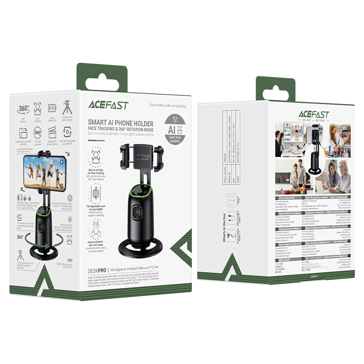 ACEFAST Smart AI Phone Holder E44