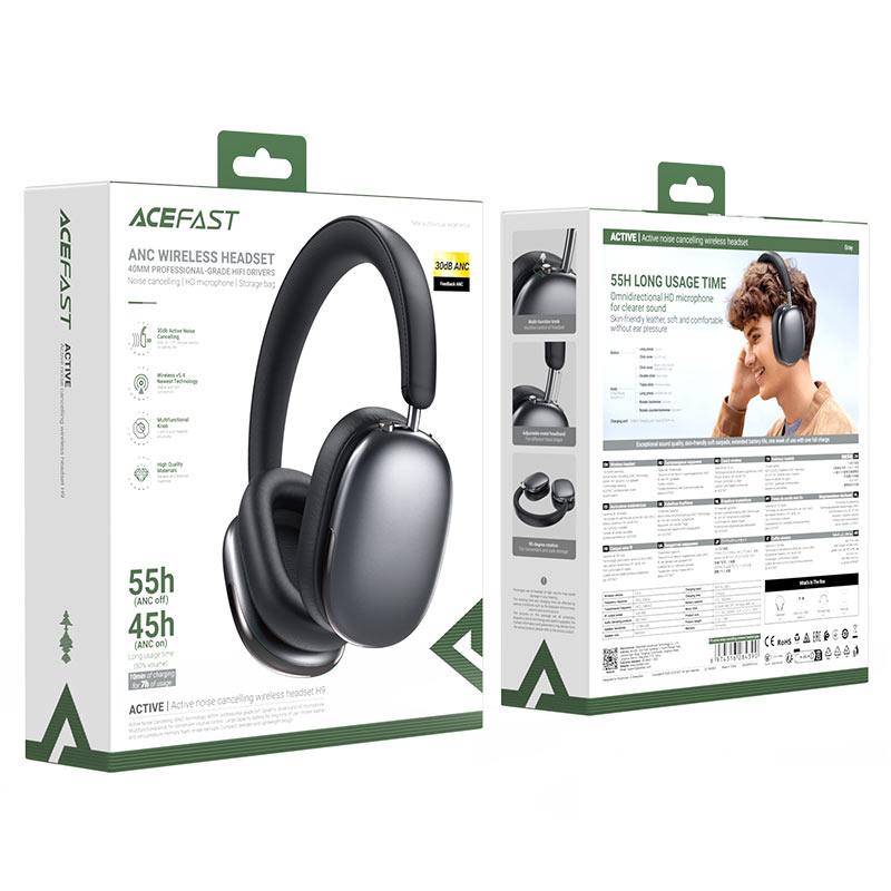 ACEFAST ANC Wireless Headset H9