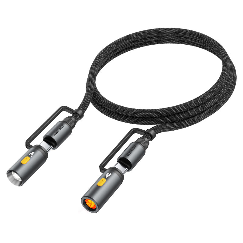Charging Data Cable J4 USB-C / LED light / cigarette lighter