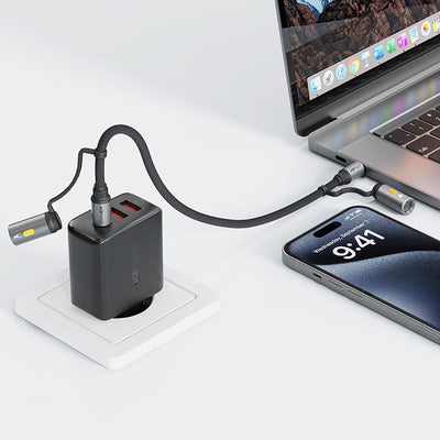 Charging Data Cable J4 USB-C / LED light / cigarette lighter