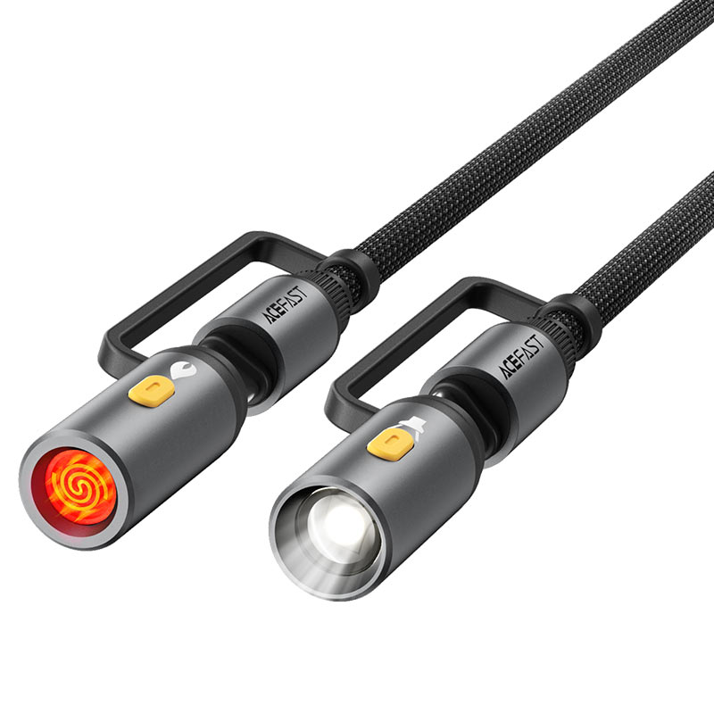 Charging Data Cable J4 USB-C / LED light / cigarette lighter