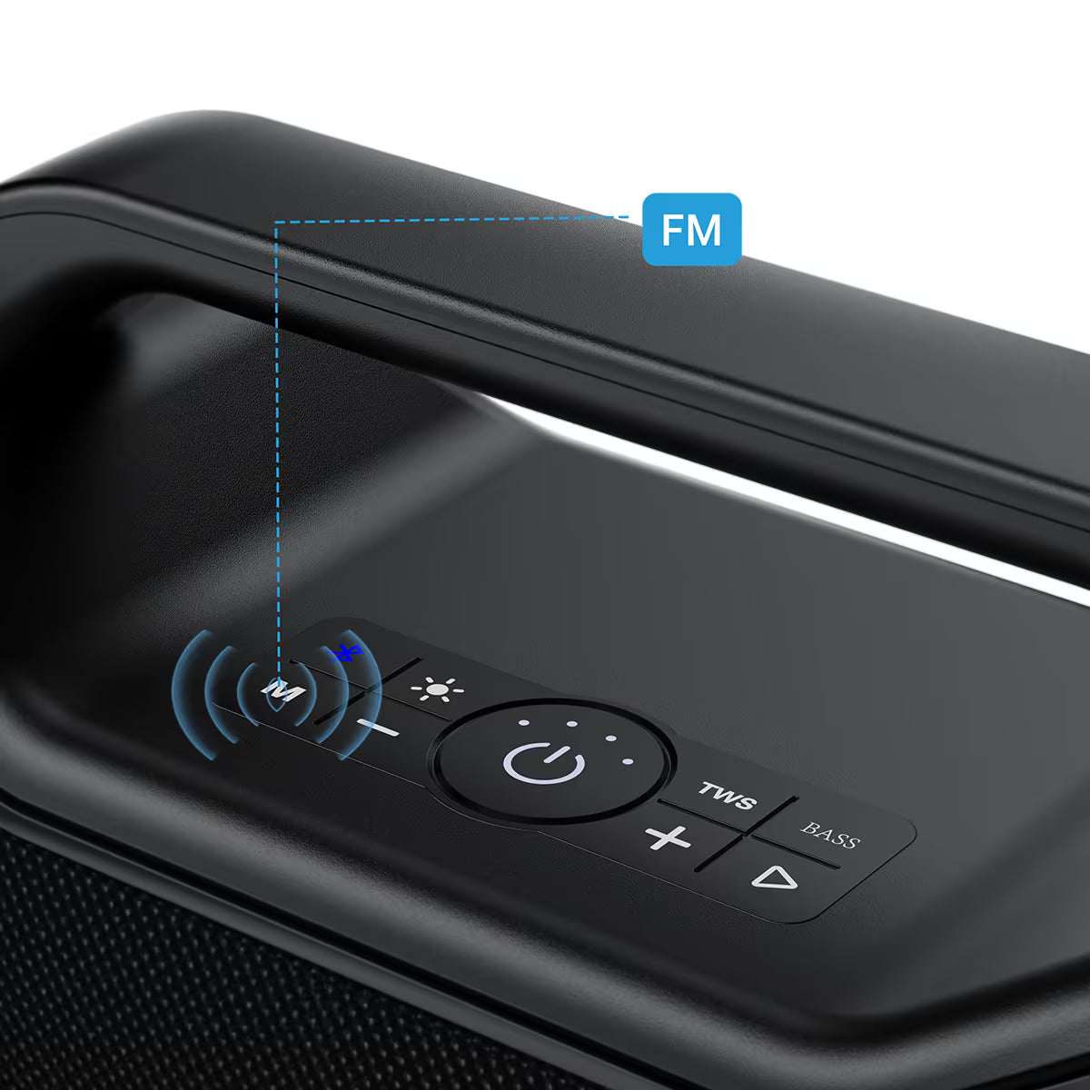 ACEFAST Portable Wireless Speaker K14 With 2 Wireless Mics