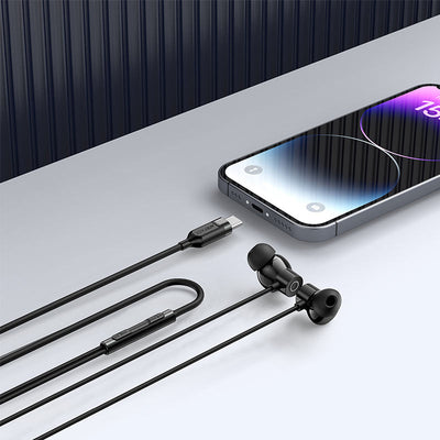 ACEFAST L10 USB-C in-ear silicone wired earphones with mic