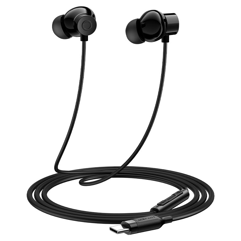ACEFAST L10 USB-C in-ear silicone wired earphones with mic