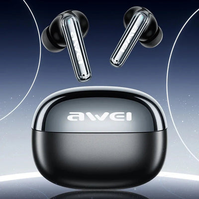 AWEI T92 Ai Earphone (Smart Translation Audio, Clear Calls)