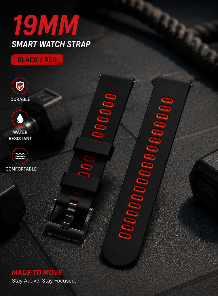Flexible Silicone Smart Watch Strap