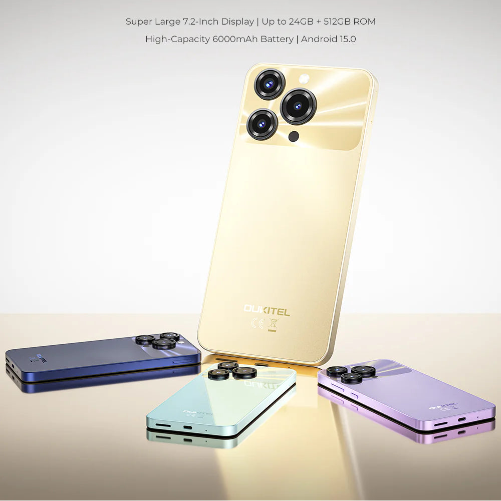 OUKITEL C69 Massive Display 7.2-inch
