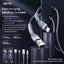 REMAX Jany Series Aluminum Alloy Braided  2.4A data cable RC-124m/i/a