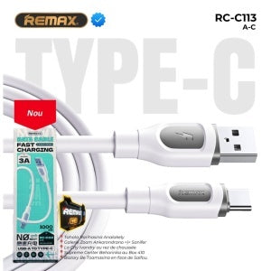REMAX RC-C113 3.0A Fast Charging 1M (A-C)