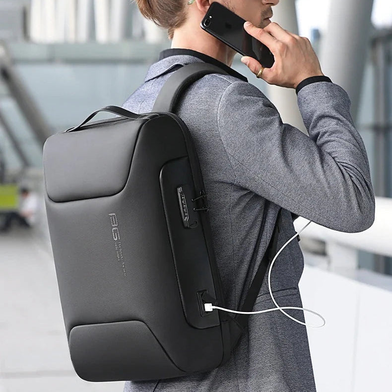 BANGE Avion 7216 Anti-Theft Laptop Backpack – TSA Lock & USB 3.0