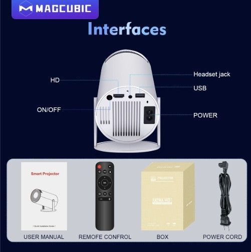 MAGCUBIC Smart Projector HY300PRO