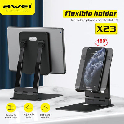 AWEI X23 iPad & Phone stand