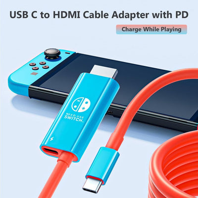 USB-C To HDMI Cable for Switch