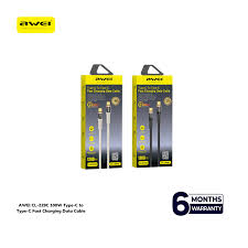 AWEI 100W Type-C to Type-C Data Cable CL-229C