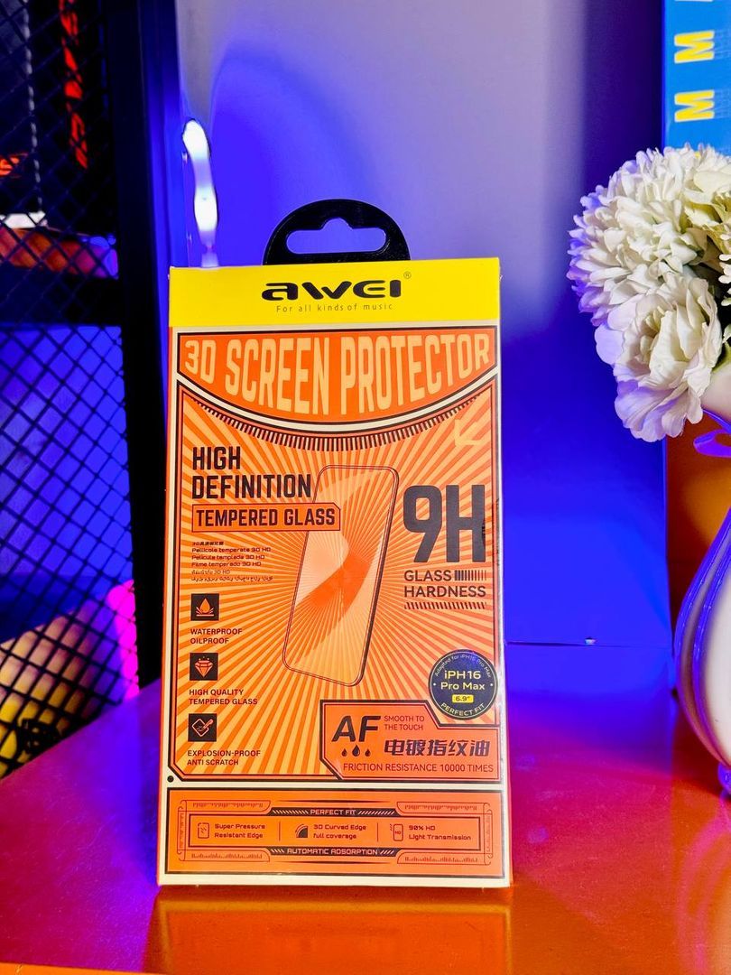 AWEI 3D SCREEN for iPhone 16 Pro Max