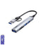 REMAX 5-in-1 Multi-Port USB & Type-C Docking Hub RU-U7