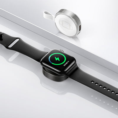 REMAX RP-W99 Zinc Alloy Magnetic Watch Wireless Charger-Silver