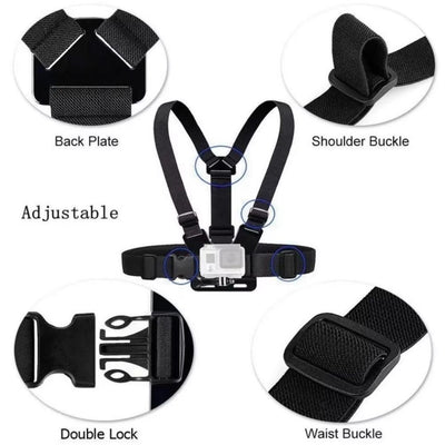 Adjustable Phone Chest Mount Harness