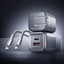 REMAX 45W GaN Folding Travel Adapter + C-C Cable Set CA-25