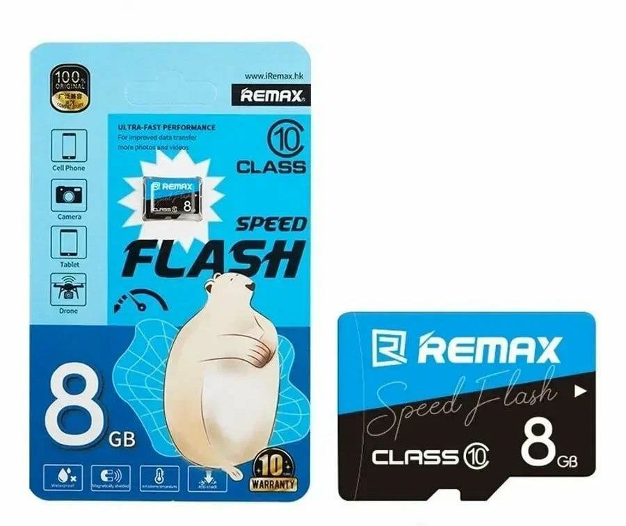 REMAX C10 8GB Micro SD Card