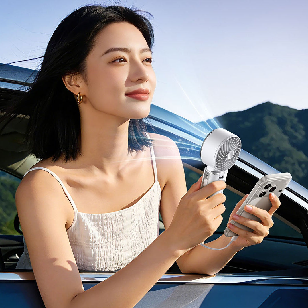 REMAX 22.5W Self-Corded Mobile Power Handheld Fan RS-SF28