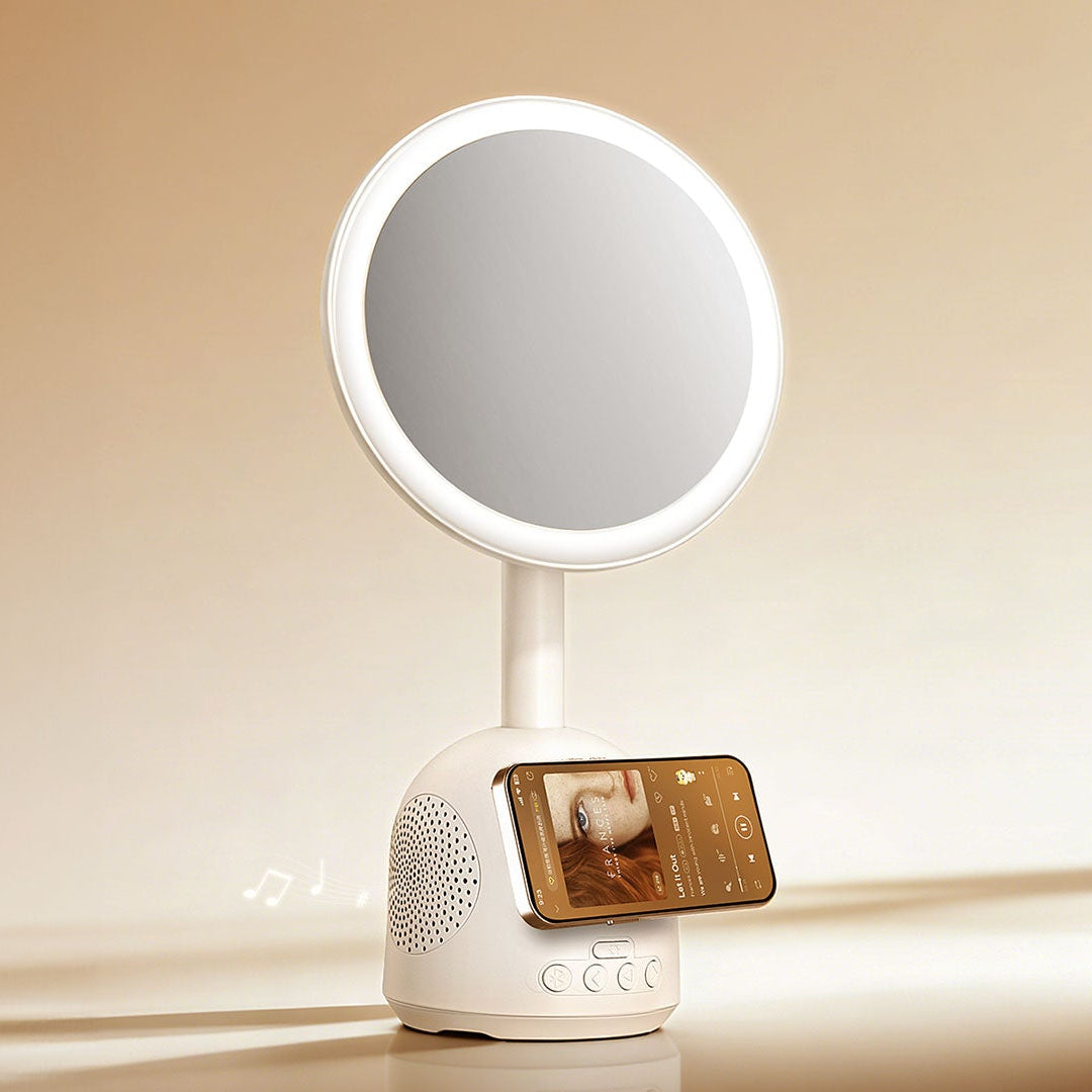 REMAX Smart Magnetic Wireless Charging Speaker Beauty Mirror RT-E210