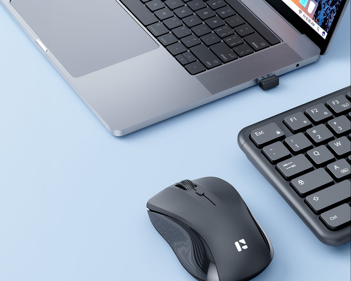 REMAX Minimalist series wireless keyboard  and mouse kit  BT-07