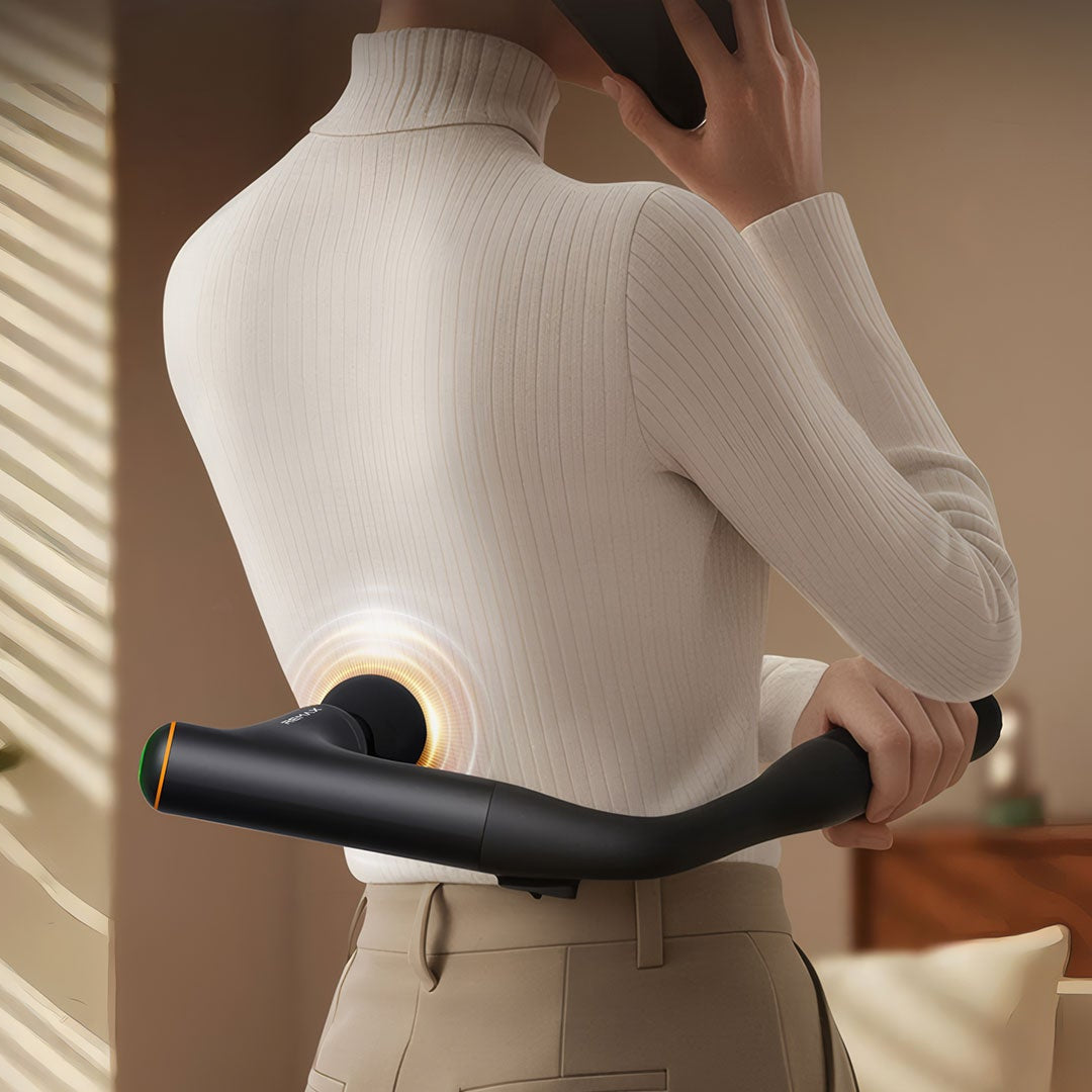 Extended Crank Self‑Use Massage Gun  RS-M02