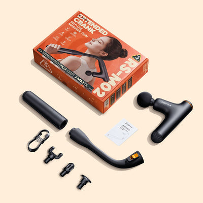 Extended Crank Self‑Use Massage Gun  RS-M02