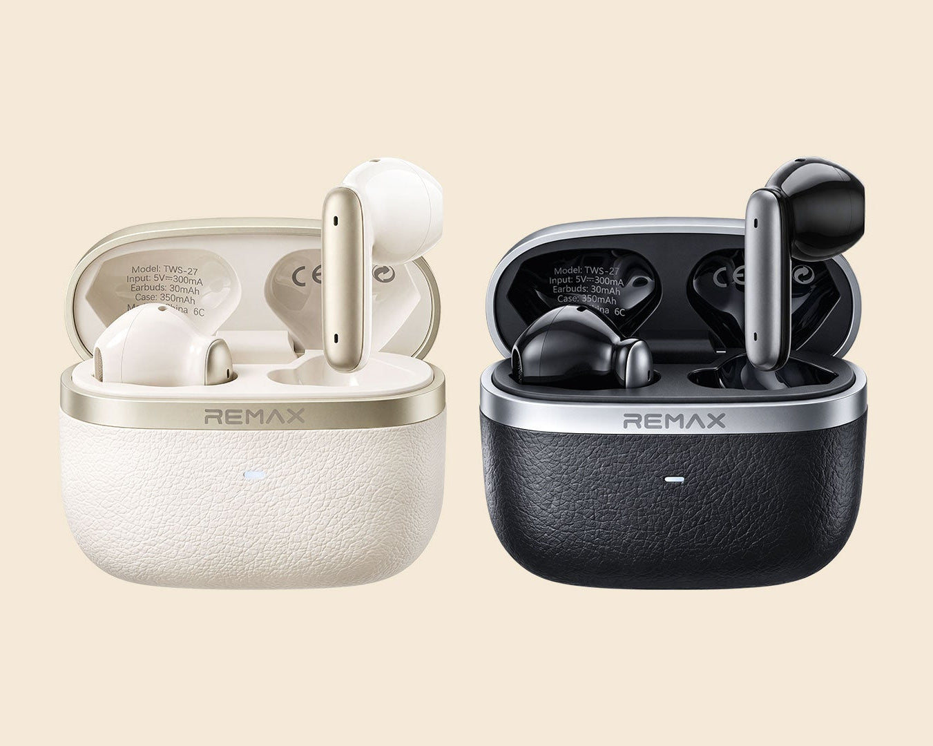 REMAX True Wireless Stereo Music Call  6 Mic Hybrid Feedback Noise Cancelling  Earphones TWS-27