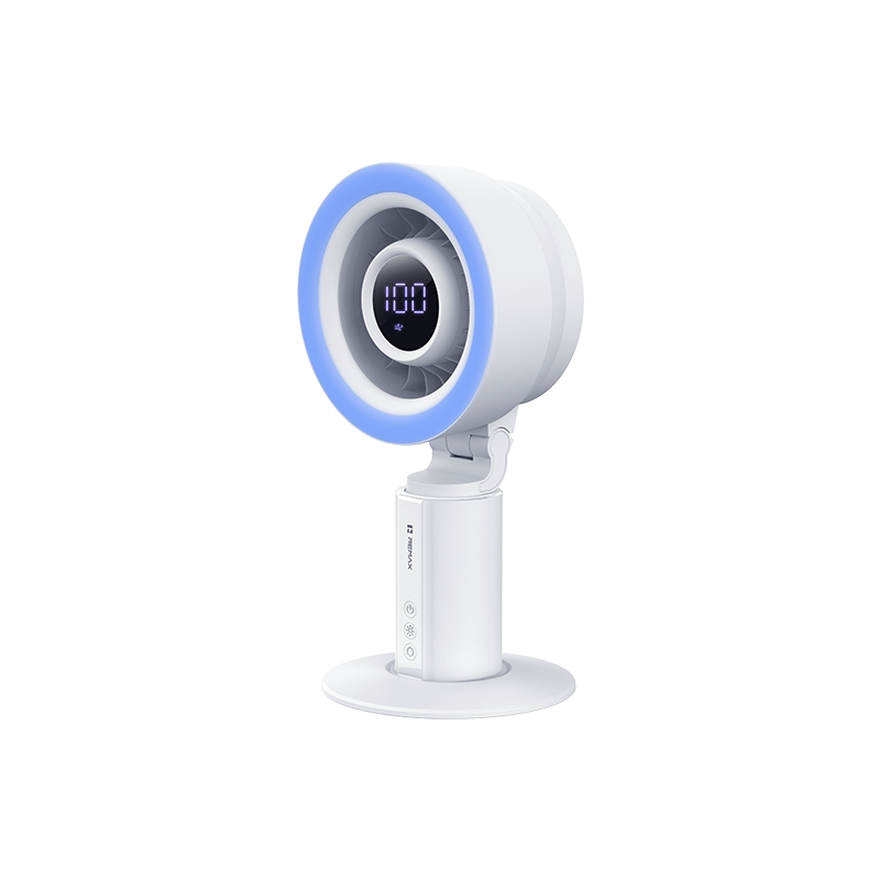 Star Ring Atmosphere Light High-Speed  Desktop Fan RS-ZF22