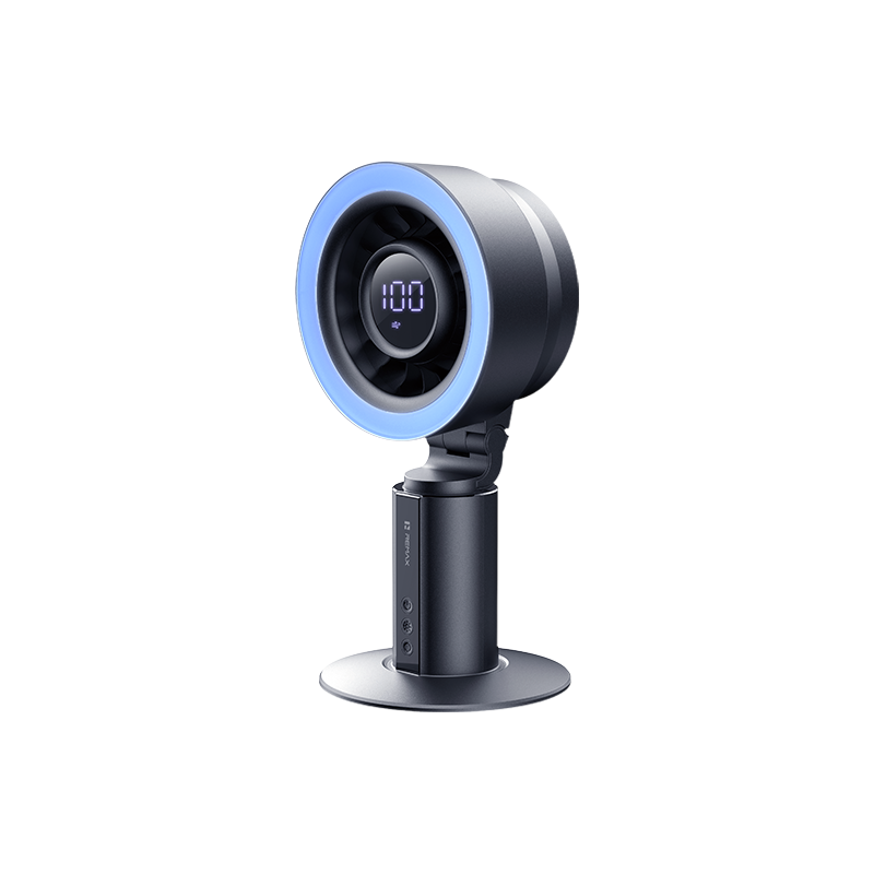 Star Ring Atmosphere Light High-Speed  Desktop Fan RS-ZF22