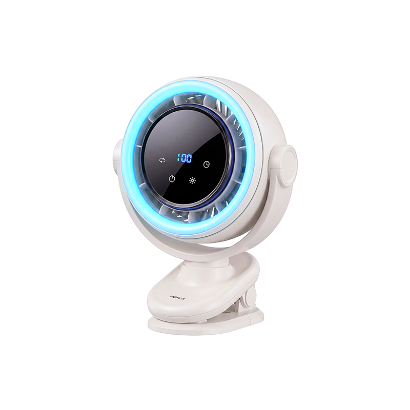Star Ring Ambient Light Multi-Scenario Clip  Fan RS-ZF25