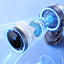 Star Ring Ambient Light Multi-Scenario Clip  Fan RS-ZF25