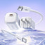 REMAX Lingsun Series 60W  GaN Foldable Charger + C-C  Data Cable Set CA-33(C60W)